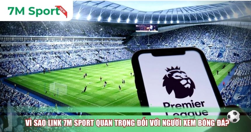 Vì sao Link 7M Sport quan trọng đối với người xem bóng đá?