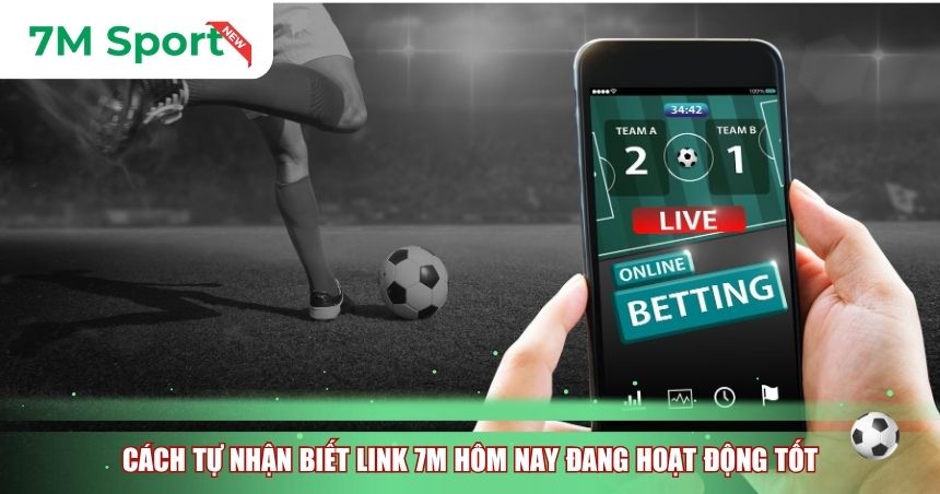 Cách tự nhận biết link 7M hôm nay đang hoạt động tốt